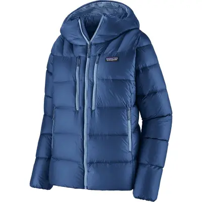 Patagonia W's Fitz Roy Down Hoody Clement Blue Clement Blue L
