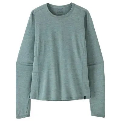 Patagonia W's L/S Cap Cool Sun Shirt Nouveau Green - Blue Sage X-Dye