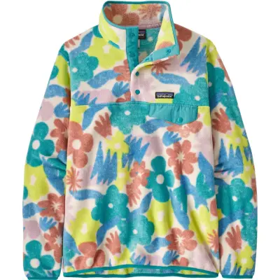 Patagonia W's LW Synch Snap-T P/O Channeling Spring: Natural