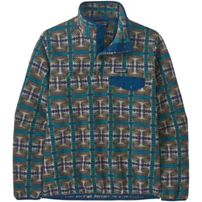 Patagonia W's LW Synch Snap-T P/O Snow Beam Pale Periwinkle