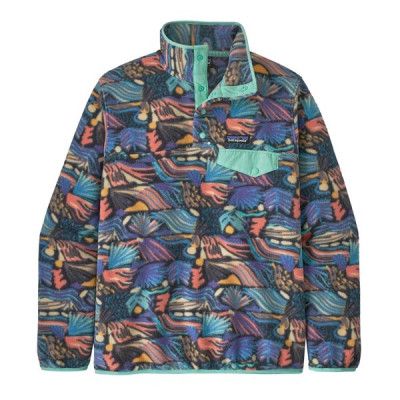 Patagonia W's LW Synch Snap-TP/O Joy Pitch Blue