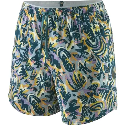 Patagonia W's Multi Trails Shorts - 5 1/2 in. Wild Botanist: Thermal Blue Wild Botanist: Thermal Blue S