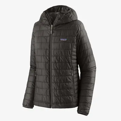 Patagonia W's Nano Puff Hoody en Black Black L