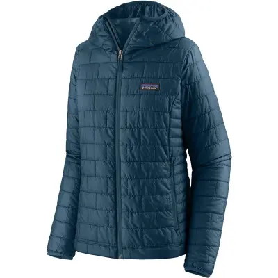 Patagonia W's Nano Puff Hoody en Lagom Blue Lagom Blue S