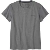 Patagonia W's P-6 Logo Responsibili-Tee Gravel Heather