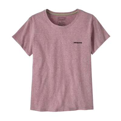 Patagonia W's P-6 Logo Responsibili-Tee Quiet Violet