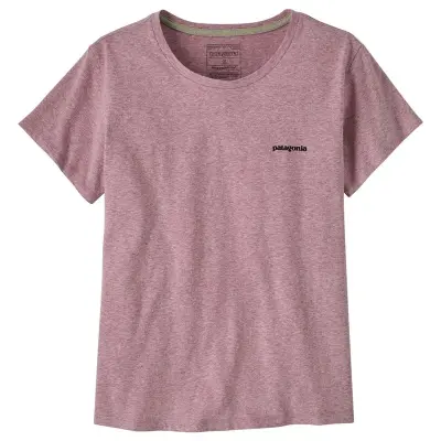 Patagonia W's P-6 Logo Responsibili-Tee Quiet Violet Quiet Violet L
