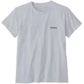 Patagonia W's P-6 Logo Responsibili-Tee White
