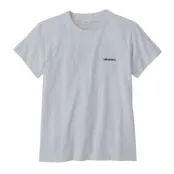 Patagonia W's P-6 Logo Responsibili-Tee White - L