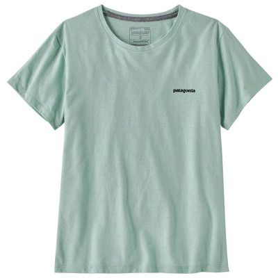 Patagonia W's P-6 Logo Responsibili-Tee Wispy Green