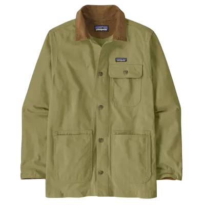 Patagonia W's Point Reyes Canvas Coat Gumtree Green