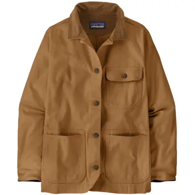 Patagonia W's Point Reyes Canvas Coat Nest Brown