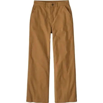 Patagonia W's Point Reyes Canvas Wide Leg Pants Nest Brown Nest Brown 12