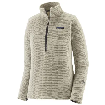 Patagonia W's R1 Air Zip Neck Wool White