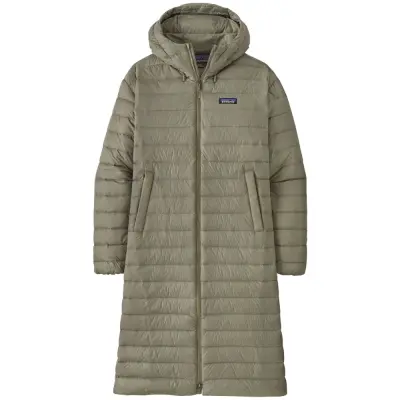 Patagonia W's Recycled Down Sweater Parka River Rock Green