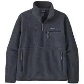 Patagonia W's Retro Pile Marsupial Pullover Smolder Blue