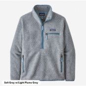 Patagonia W's Retro Pile Marsupial Salt Grey W/Light Plume Grey