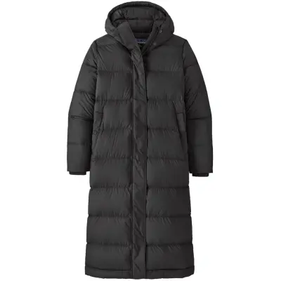 Patagonia W's Silent Down Long Parka Black