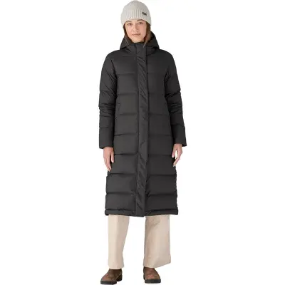 Patagonia W's Silent Down Long Parka Black - XS