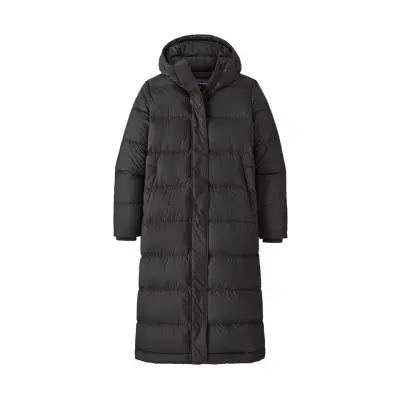 Patagonia W's Silent Down Long Parka Black/Blk