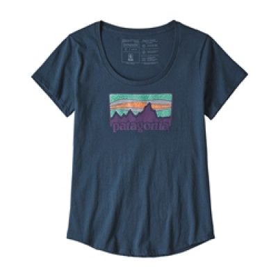Patagonia W's Solar Rays'73 Organic Scoop T-Shirt