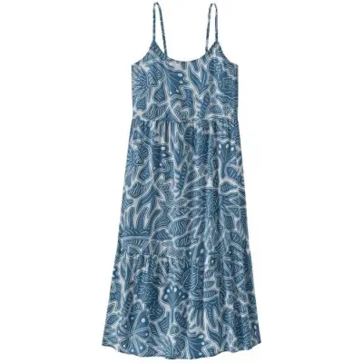 Patagonia W's Tidal Threads Dress Bees and Flowers/Still Blue
