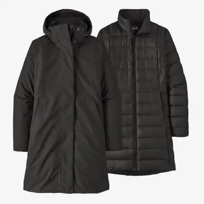 Patagonia W's Tres 3-in-1 Parka Black Black L