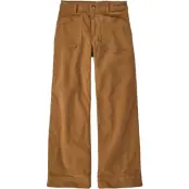 Patagonia W's Wide Leg Cord Pants Nest Brown - 6