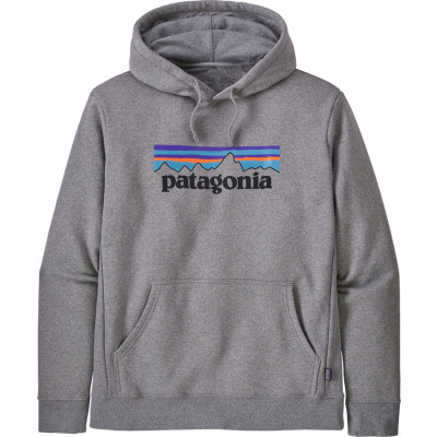 Patagonia Unisex P-6 Logo Uprisal Hoody Gravel Heather