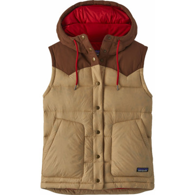 Patagonia Women's Bivy Hooded Vest Tinamou Tan