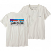 Patagonia Women's P-6 Mission Organic T-Shirt White