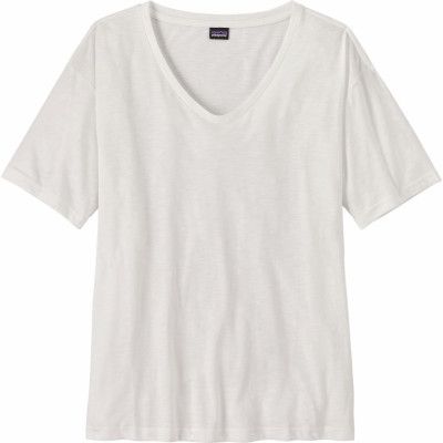 Patagonia Women's Short Sleeve Mainstay Top White