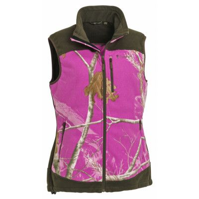 Fleeceväst Pinewood Henrietta Hotpink Dam