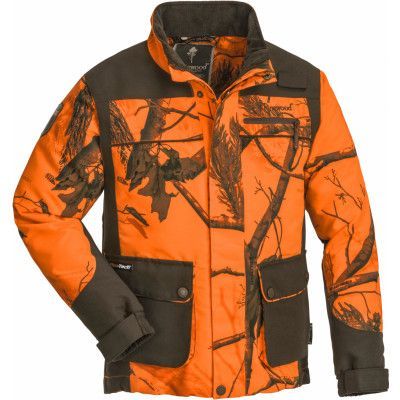 Pinewood Kids' Wolf Lite Camou Jacket Apb/Suedebrown