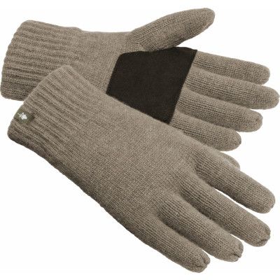 Pinewood Knitted Wool 5-Finger Gloves Mole Melange