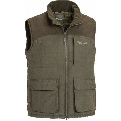 Pinewood Men's Abisko Vest Suede Brown