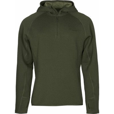 Pinewood Men's Everyday Travel Hoodie Dark Green Melange