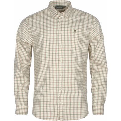 Pinewood Men's Nydala Grouse Shirt Off White/Green