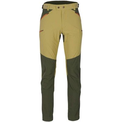 Pinewood Abisko Light Stretch Trousers C Golden Hay/Mossgreen