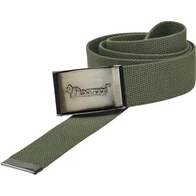 Pinewood Canvas BELT Olive