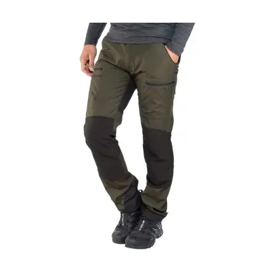 Pinewood Caribou TC Pants Men Moosgreen/Black - 130-140