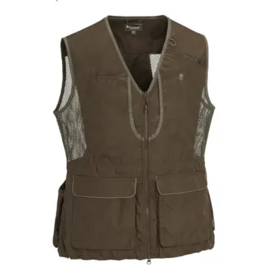 Pinewood Dog Sports 2.0 Vest W Suede Brown/Dark Olive - XL