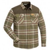 Pinewood Douglas Shirt Suede Brown/Light Khaki