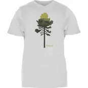 Pinewood Finnveden Recycled Outdoor T-SHIRT W White Mel Pine Tree