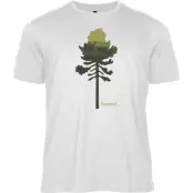 Pinewood Finnveden Recycled Outdoor T-SHIRT White Mel Pine Tree