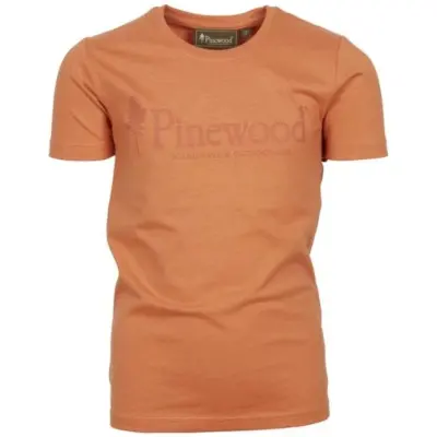 Pinewood Kids Outdoor Life T-Shirt Kids Light Terracotta
