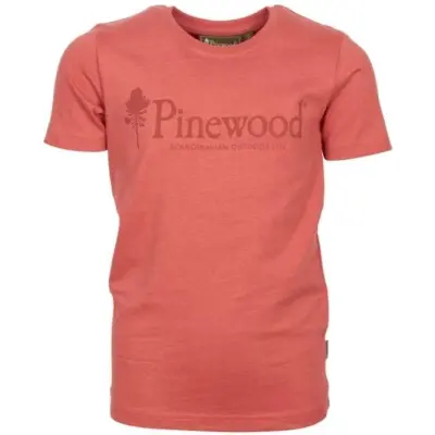 Pinewood Kids Outdoor Life T-Shirt Kids Pink
