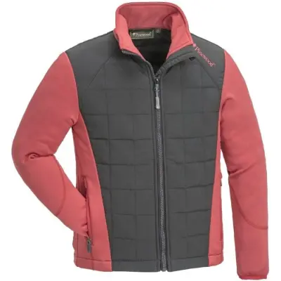 Pinewood Kids Thelon Padded Jacket Raspberry Red/Dark Anthracite