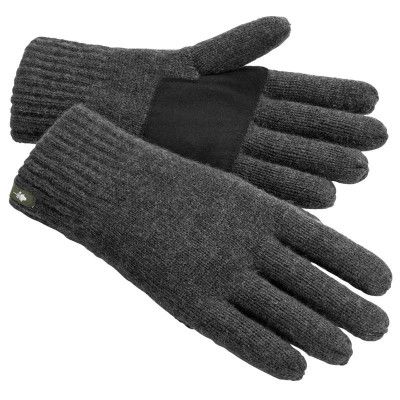 Pinewood Knitted Wool 5-Finger Glove D.Anthracite Mel