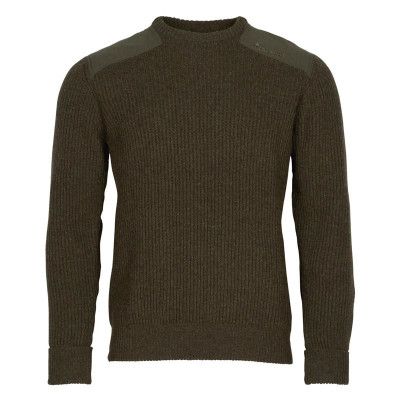 Pinewood Lappland Rough SWEATER Mossgreen Mel